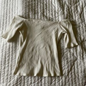 H&M Off-Shoulder Ribbed Top